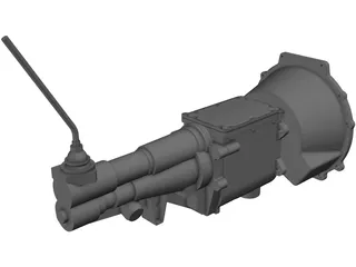 Ford Gerabox Type 9 3D Model preview