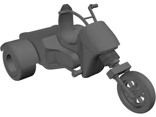 Trike 3D Model preview