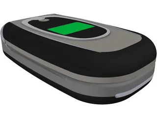 LG Celular Mobile Phone 3D Model preview