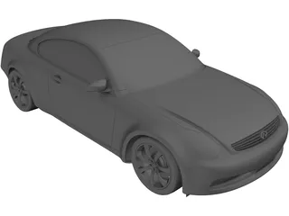 Infiniti G35 3D Model preview