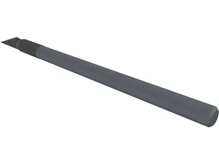 Xacto Knife 3D Model preview