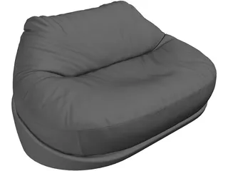 Serralunga Sofa 3D Model preview