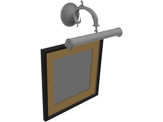Picture Frame 3D Model preview