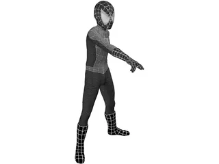 Spiderman 3D Model preview