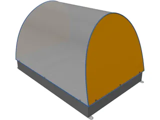 Hose Reels Pallet 3D Model preview