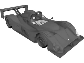 Ferrari 12 333SP 3D Model preview
