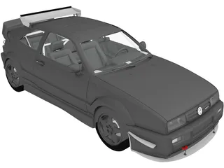 Volkswagen Corrado (1995) 3D Model preview