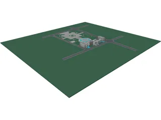 Central City Building 3D Model preview