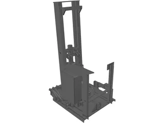 Mulhauser Muck Skip Tipper 3D Model preview