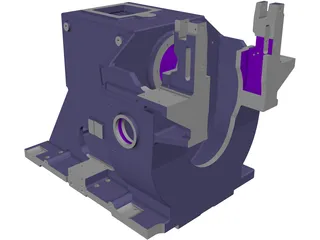 Engine Support 3D Model preview