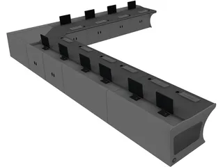 Console 3D Model preview