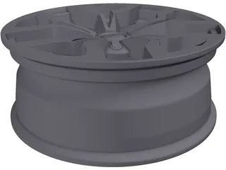 Wheel Audi R8 3D Model preview