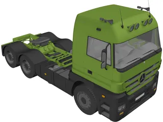 Mercedes-Benz Actors 3D Model preview