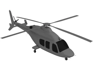 Bell 429 3D Model preview
