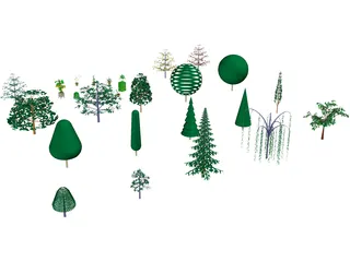 Plants Collection (30 models) 3D Model preview