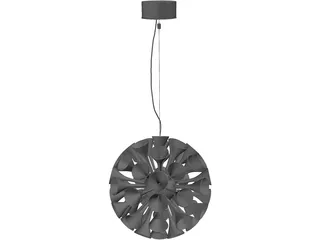 Ceiling Lamp 3D Model preview