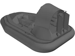 Hovercraft 3D Model preview
