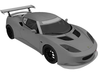 Lotus Evora 3D Model preview