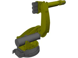 Kuka Robot KR210 3D Model preview