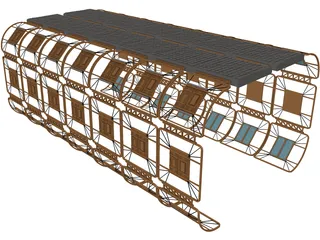 Dry Dock 3D Model preview