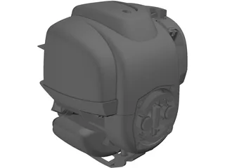 Honda GX270 Engine 3D Model preview