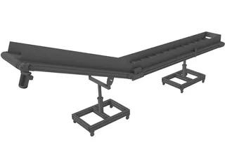 Conveyor Belt 3D Model preview