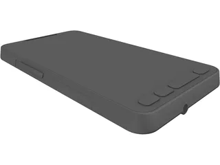 HTC HD 2 Mobile Phone 3D Model preview