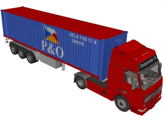 Volvo FH12 3D Model preview
