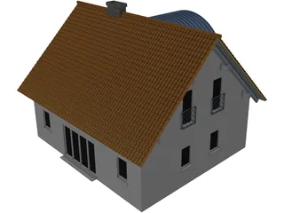 House 3D Model preview