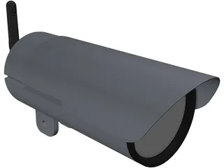 CCD Camera 3D Model preview