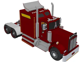 Truck 3D Model preview