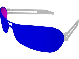 Sunglasses 3D Model preview