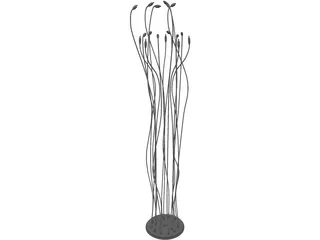 Ceiling Lamp Terra 3D Model preview