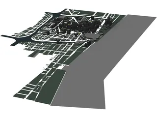City of Detroit 3D Model preview