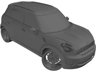 Mini Countryman 3D Model preview