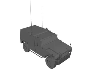 MOWAG Eagle IV 3D Model preview