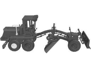Auto Grader 3D Model preview