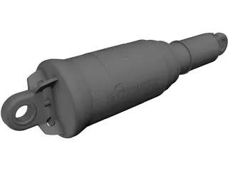 DT Swiss MTB Shock Rear Damper 3D Model preview