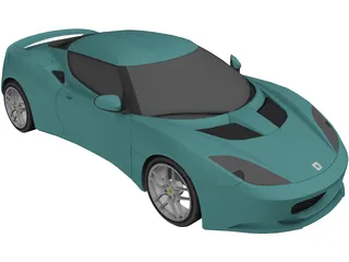 Lotus Evora 3D Model preview