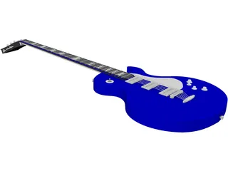 Gibson Electric Guitar 3D Model preview