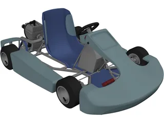 Kart 3D Model preview