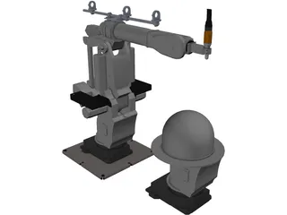 Fanuc S420iF 3D Model preview