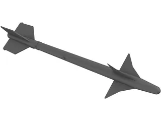 AIM-9 Sidewinder 3D Model preview