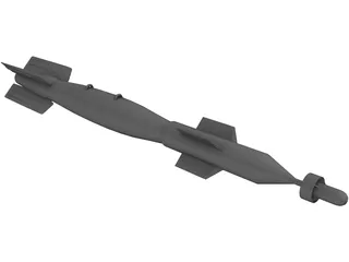 GBU-12 Paveway 3D Model preview