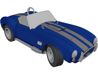 Shelby Cobra 3D Model preview