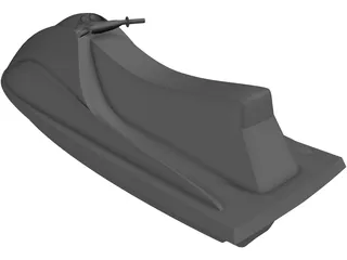 Jet Ski 3D Model preview