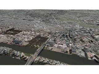 New York City Queens 3D Model preview