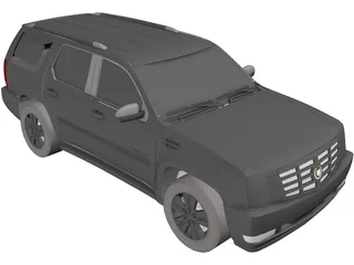 Cadillac Escalade 3D Model preview