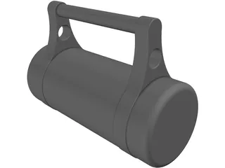 Dive Light 3D Model preview