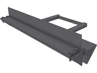 Benchtop Sheet Metal Brake 3D Model preview